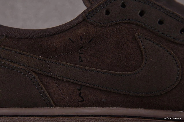 Jordan Travis 1 OG DM7866-202 Low Scott Air Brown x Velvet 1012